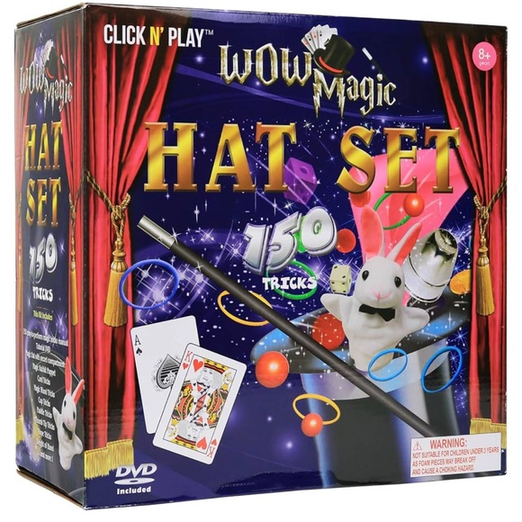 Click N' Play Magician Kit & Magic Set, Magic Kit for Kids Age 10-12, Toys - Picture 1 of 5
